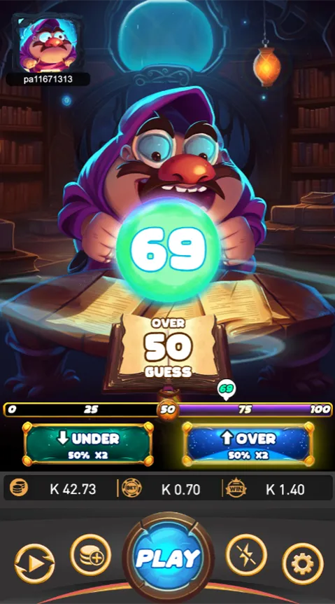 Wizard Dice Big Win