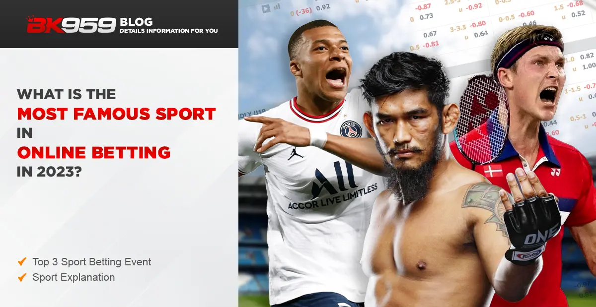 What is the Most Famous Sport in Online Betting in 2026?